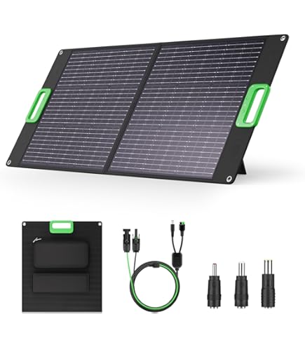 ECOFLOW 160W Portable Solar Panel for EFDELTA, Foldable Solar