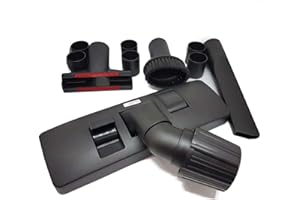 Maxorado Juego universal de boquillas y cepillos de repuesto para aspiradora, con 30, 31, 32, 33, 34, 35 mm de diámetro, por ejemplo Bosch, Siemens, AEG, Rowenta, Miele