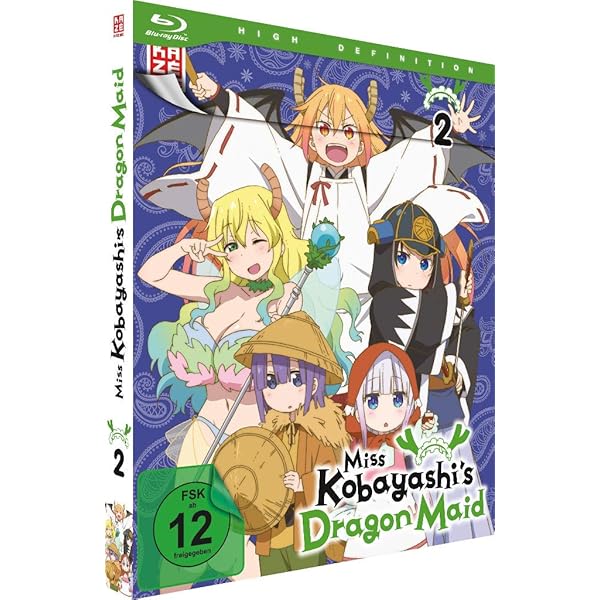 Miss Kobayashi s Dragon Maid: The Complete Series - Blu-ray + Free