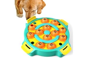 AUAUY Zabawki dla psów – interaktywne zabawki do treningu IQ i stymulacji psychicznej dla małych, średnich i dużych psów i kotów