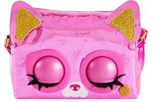 Purse Pets, Metallic Mood Flashy Frenchie, Giocattolo interattivo e Borsetta a Tracolla con Oltre 30 Suoni e reazioni, Giocattoli per Bambine