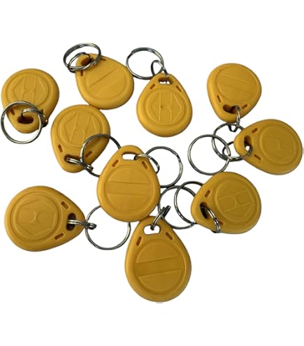 5 Targhette RFID Riscrivibili 125 KHz T5577 - Diametro 25 Mm, Con Adesivo - Foto 3