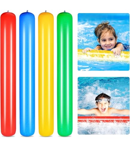 Lot De 2 Connecteurs De Nouilles De Piscine – En Mousse EPE – Adaptables à 6 Cm Et 6,5 Cm – Pour Entraînement, Jeux D’eau Et Flottaison