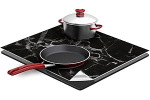 CREARREDA Protezione Piano Induzione 52x60cm Antigraffio e Antiscivolo Made in Italy - Copri Piano Induzione per Cucina Facilmente Lavabile