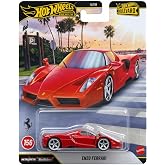 Hot Wheels Premium Boulevard Enzo Ferrari Die-Cast Model, #156 | Metal/Metal G&ouml;vde, Real Riders Tekerlekler, 3+ Yaş, Ferrari 