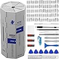 HengTianMei 128 in 1 Precision Screwdriver Set Professional Magnetic Repair Tool Kit for Computer, Laptop, Xbox, Macbook, Game Console (H1128)