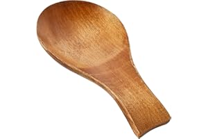 KALIONE Soporte de cuchara de madera, soporte de cuchara bohemio para estufa, soporte de espátula de madera, soporte de utensilios de granja más grande para decoración de encimera de cocina, soporte de
