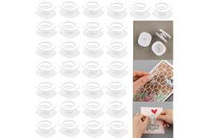 CYFUN DESIGN 30-teiliges Action-Wackel-Set, selbstklebende Mini-Wackelfedern, um Ihren interaktiven Karten Bewegung zu verleihen, Wobbler, Mover, DIY, Scrapbooking, fügen Sie etwas Action zu Projekten hinzu