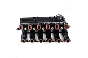 Huiruhy 11617800585 11617800584 Ansaugbrücken + Dichtungen Ersatz für M57 330d 330xd 335d 525d 530d 530xd 535d 635d X5 E70 X6 E71 E72