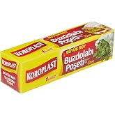 Koroplast B&uuml;y&uuml;k Boy Buzdolabı Poşeti 20'li Set, BPA İ&ccedil;ermez, Sızdırmaz Mutfak Buzdolabı Poşeti B&uuml;y&uuml;k Boy 30x45cm, Meyve Sebze