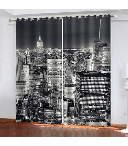 DOGUO Lot De 1 Rideaux Salon Anti Bruit 400 X 285 Cm 100% Lumiere Bloquer Anti Chaleur, Anti-UV Rideau Maison Cuisine Occultant Installation Facile Pour Chambre Maison, Gris Foncé