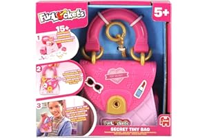 FUNLOCKETS - My Mini Secret Bag - Mini Bag - Personalised & Creative Takeaway - Find the Keys & Discover the Secrets - More Than 15 Surprises Inside Toy for