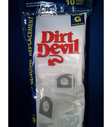3-Pack Replacement Vacuum Bags For Dirt Devil Maxum CV950 CV950LE RV2000