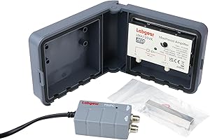 Masthead Amplifier Kit Labgear 4G / 5G Filter with Power Supply, Variable Gain, 1 Way, F-type connectors, 10-25dB, RED Compliant, Class 1