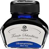 Encre Pour Stylo Plume Pastel Menthe Octopus - 30ml, Calligraphie Et écriture