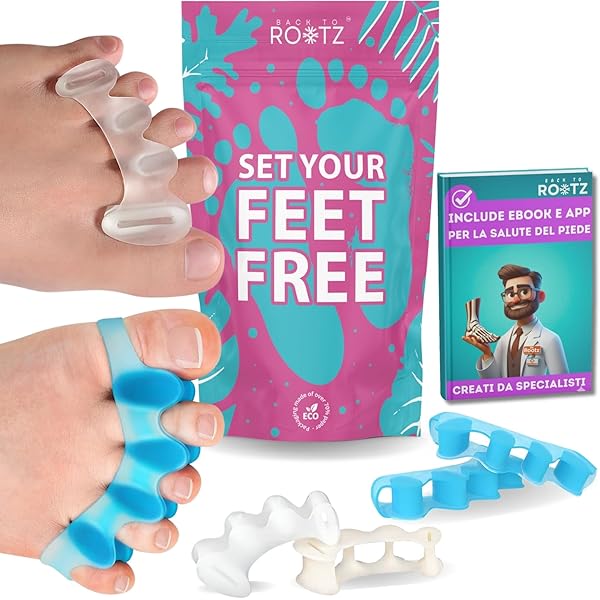 Calzini Antiscivolo 5 Dita Per Yoga E Pilates - 3 Paia, Cotone, EU 35-40 - Foto 6