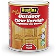 Rustins Quick Dry Outdoor Clear Varnish 500 ml Gloss
