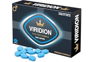 VIRIDION 10 Tablets for Men – Extra Strong, Fast-Acting Energy and Stamina Pills – for Enhanced Performance, Made in The UK