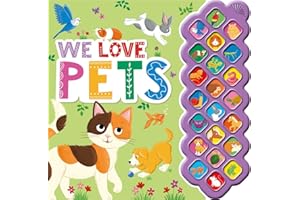 We Love Pets (22-button Sound Book)