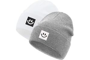 Jarseila Cappello Invernale per Bambina Bambino Lavorato a Maglia Berretto Beanie Invernale Caldo Carino Ragazzi 1-5 Anni