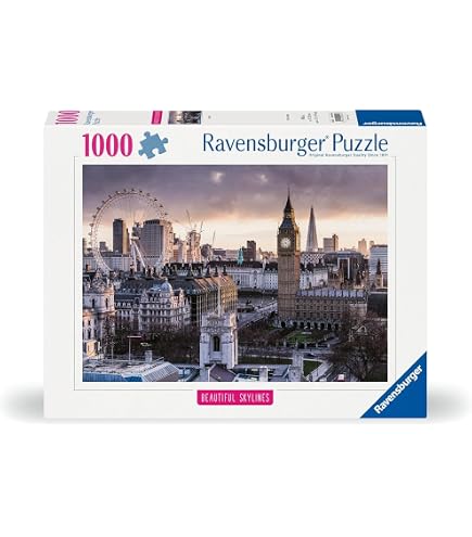 Ravensburger - Puzzle 1000 Pezzi Vivace New York | Puzzle Per Adulti E Bambini C