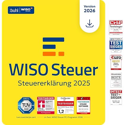 BILD Steuer 2026, Geld-zurück-Steuersoftware für die Steuererklärung 2025 | Inkl. 1 Einkommensteuererklärung I Windows-Version I Aktivierungscode per Email - View 8