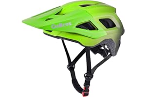 Bike Helmet, OnBros Cycle Helmet Men and Women, Scooter Skateboard MTB BMX Bike Helmet Lightweight, Mountain Bike Helmet with Visor, Bicycle Helmet 55-58cm