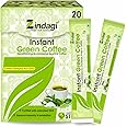 Zindagi Instant Green Coffee Powder Sachet | Green Coffee Beans Powder | Sugar Free Detox Drink | 20 Sachets