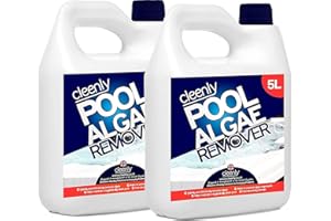 Cleenly Pool Algae Remover - Removes & Prevents the Growth of Algae in Water - Super Concentration and Long Lasting 2 x 5L