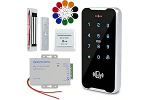 Åtkomstkontrollkit - Zink-tangentbord, sugkopp 280 kg, IP68, tidsfördröjning - hem, kontor, garage