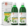 Krishna's Night Jasmine Parijat Harshringar Leaf Juice - 1000 ml | Fresh Harshringar Leaves | Natural Pain Reliever - (Pack of 2)