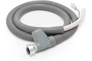 1,8 m Aquastop matningsslang universell för diskmaskin diskmaskin tvättmaskiner, kompatibel med Miele Bosch Siemens AEG Electrolux Zanussi Beko LG Samsung, 10499862 7638501 7638500