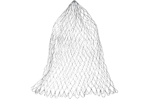 FIACVRS Fischernetz, Standard Nylon Ersatznetztasche, Angelkescher Rhombus