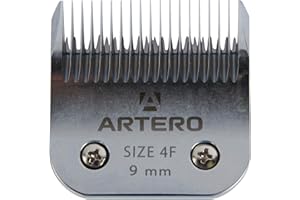 ARTERO Cuchilla A5. Compatible con Las Marcas, Andis, Moser, Heiniger, Oster, Aesculap Modelo Fav5 y Fav5 (Nº 4F - 9mm)