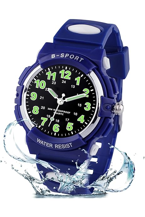 Digitaal Horloge Jongens Vicloon Leren Horloge Voor Kinderen