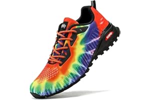 Kricely Zapatillas de Trail Running Hombre Outdoor Antideslizantes Transpirables Zapatos de Senderismo Zapatillas Trekking Tenis Calzado Deporte Ligero Casuales Sneakers