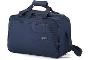 BENZI Mochila de Viaje 40 x 25 x 20 cm | Apta para Equipaje de Mano Ryanair y Vueling | Bolsa Ligera y Resistente de Poliéster | Ideal para Viajes y Gimnasio – Azul