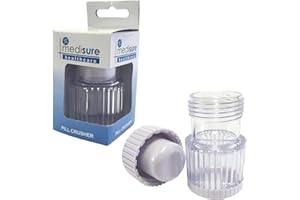 Medisure Healthcare Medication Pill Storage Screw Tablet Powder Grinder Crusher x 1