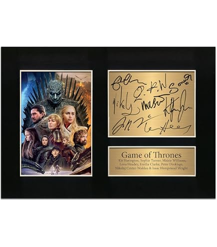Emilia Clarke Autograph Print – Daenerys Targaryen Game Of Thrones Photo Display, US Letter Size - View #5