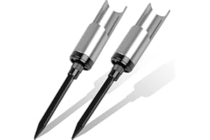 OROOTL Soporte para cañas de pescar, soporte de aluminio, plegable, soporte para cañas de pescar, soporte plegable Rolder Holder...