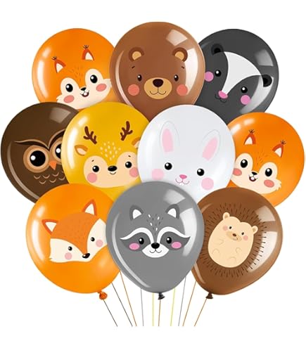 Baker Ross Glitzer-Flummis „Waldfreunde Für Kinder - Perfekt Als Kleine Partyuberraschung Fur Kinder 8 Stuck 26119