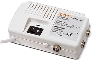 ENGEL AXIL Engel AM0348LE - Amplificador de antena con filtro LTE, blanco