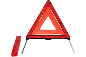VZL Warndreieck für Auto & KFZ - Pannenset – TÜV-geprüft, StVZO-konform – Schneller Aufbau, Leicht und Effektiv Unfall-Pannenhilfe Gadget für maximale Sicherheit im Straßenverkehr