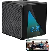 Spy Camera WiFi 5G, Mini Hidden Camera Wireless Alarm Clock Speaker | Wireless, Discrete Surveillance, 5G/2.4G Connection, Mo