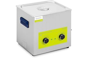 ulsonix PROCLEAN 10.0MS Ultraschallreiniger 10 l Ultraschallreinigungsgerät 240 W 40 kHz Heizleistung 300 W Ultraschall Reinigungsgerät Ultraschallbad Ultrasonic Cleaner