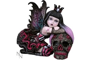 Nemesis Now Lolita Fairy - Figura Decorativa (12 cm), Color Negro