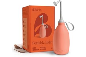 BIDETLITY Butt & Intimate Shower 3.0 – Travel Portable Bidet, Replaces Wet Wipes, Saves Paper, New Showerhead, Travel Bag, BPA-Free
