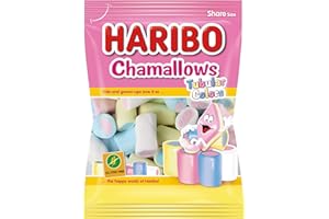 Haribo Chamallows Tubular Colors Espumas Dulces, 250g