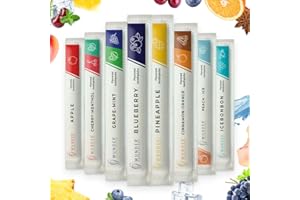 Wunder Zahnstocher - Zahnstocher mit Geschmack - 80x einzeln Verpackt - Plastikfreies Kaugummi - frischer Atem mit Aromatisierte Zahnstocher - Zuckerfrei, Vegan