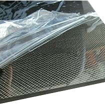 Plaque Fibre Carbone 3K 500x250mm - Épaisseur 1.5mm - Surface Brillante - Pour DIY & RC